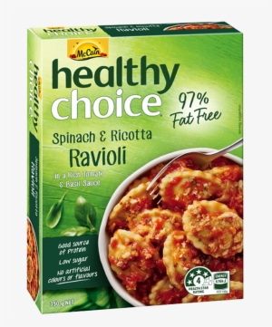 Healthy Choice Spinach & Ricotta Ravioli 350g