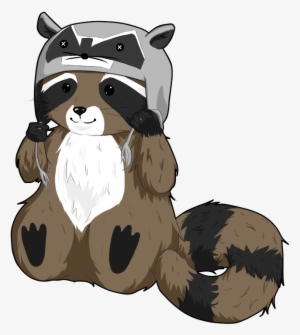 Clipart Freeuse Stock Collection Of Raccoon Drawing - Coonskin Cap