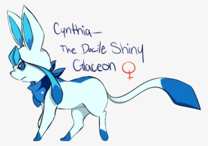 Cynthia Shiny Shiny Eevee And Glaceon Transparent Png 1508x1026 Free Download On Nicepng - shiny eevee roblox