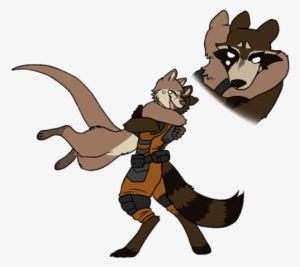 Hey Marvel Bring Back Lylla You Cowards And Let Her - Rocket Raccoon And Lylla Otter