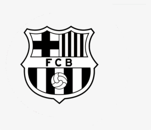 Fc Barcelona Png - Fc Barcelona Logo White Png