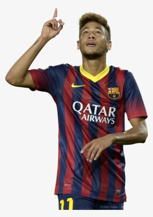 Barcelona Neymar Png - Neymar With No Background