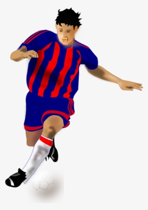 Barcelona Clipart Png - Football Players Clipart Png