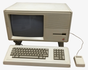 Apple Mac Vintage Computer - Old Computer No Background
