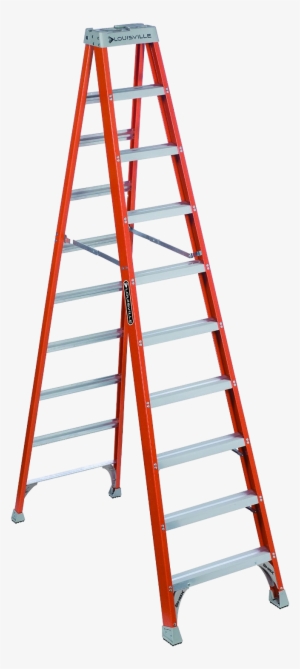Step Ladder Png - Louisville Fiberglass Step Ladder 8 Feet