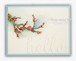 Under The Cherry Blossom Stamp & Die Bundle - Cherry Blossom