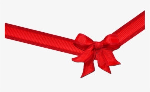 Red Bow Ribbon Png Picture