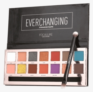 14 Colors Professional Natural Long Lasting Eyeshadow - Focallure Everchanging Eyeshadow Palette