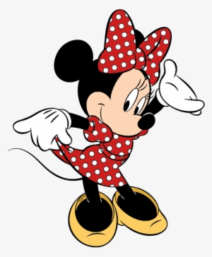 Minnie-mouse - Red Minnie Mouse Png