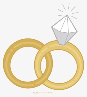 Wedding Rings Clipart Png - Clip Art