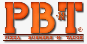 Pbnt Burgers Tacos Main Web Logo Png - Graphic Design
