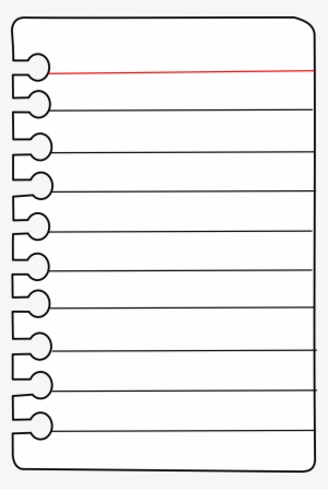 Big Image - Notebook Paper Template