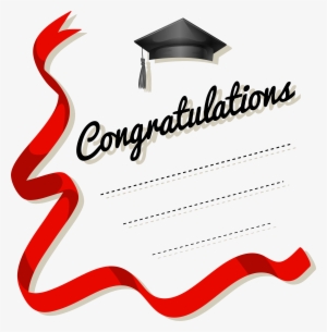 Greeting Card Download Stock Photography - Red Ribbon Congratulations