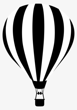 Free Free Hot Air Balloon Vector - Globos Aerostaticos Blanco Y Negro
