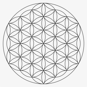 Open - Flower Of Life Png