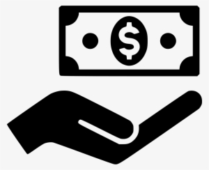 Png File Svg - Hand With Money Icon