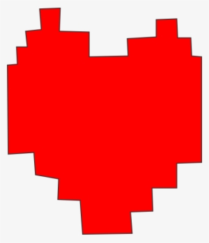 How To Set Use Undertale Pixel Heart Clipart