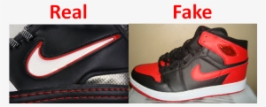 A Fake Swoosh - Nike Original Vs Fake