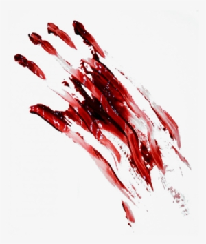 bloody handprint png - bloody hand print png