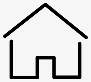 Png File - Simple House Icon Png