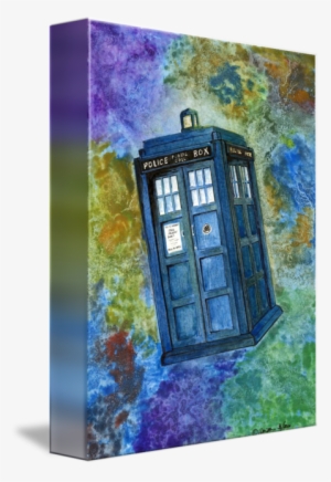 "tardis In Medusa Cascade" Want This As A Print Only - Painting