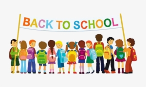 Back To School Kids Png Transparent - Back To School Cartoon