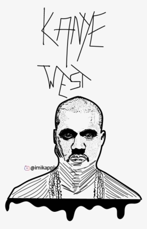 Banner Freeuse Kanye Drawing - Kanye West