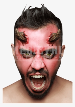 Devil Horns Latex Prosthesis