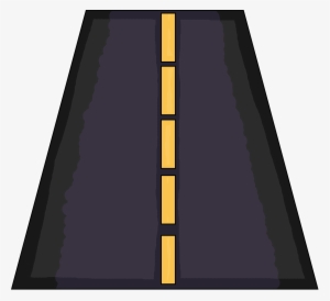 Road Map Icons - Straight Road Icon Png