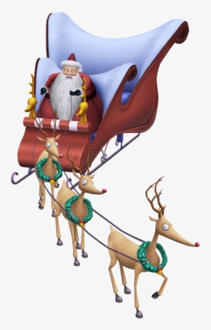 Santa's Reindeer Khii - Nightmare Before Christmas Santa Sleigh