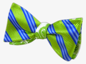 Stripe Bow Tie Png - Reversible Bow Ties