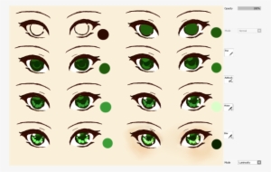 Anime Eye Tutorial By Xmajutsu - Paint Tool Sai Tutorial Eye