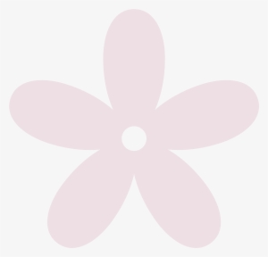 Blushing Emoji Clipart - Flower Clip Art White
