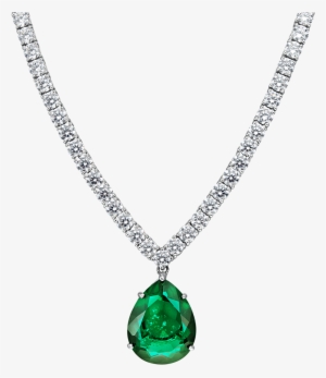 Necklace Png - Green Necklace