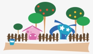This Free Clipart Png Design Of Cartoon Village