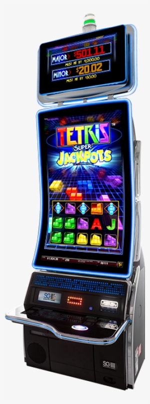 Tetris Super Jackpots Cabinet - Sg Twinstar