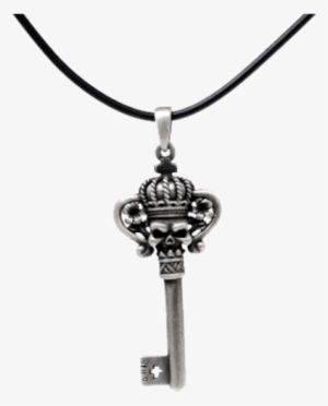 Skull Key Necklace - Skull - Key Necklace