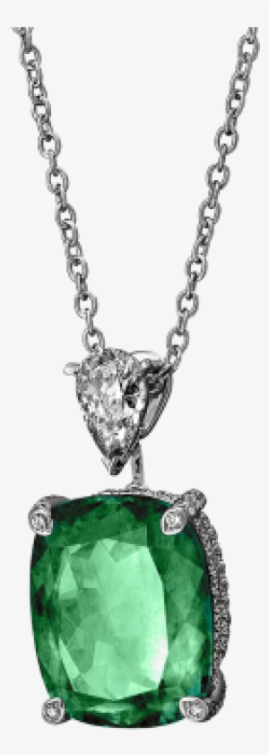 Emerald Pendant - Locket