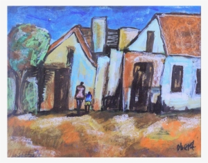 The Village - Painting