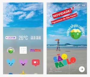 As You're Exploring The City, Keep An Eye Out For Stickers - Instagram Story Stickers