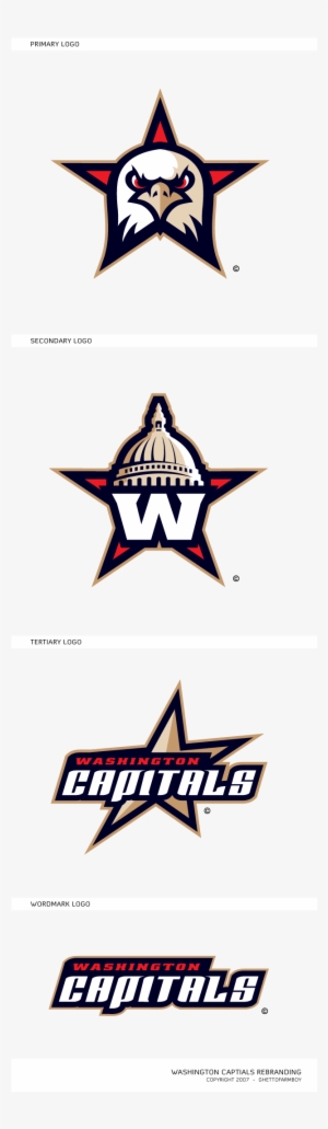 Download Hd Washington Capitals Logo - Washington Capitals Eagle