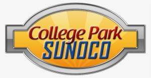 College Park Sunoco Logo - Label