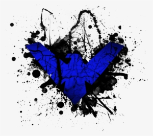 Nightwing - - Nightwing Blue Logo