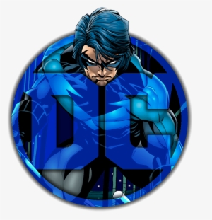 Dc Nightwing Logo By Thestrangeeli - Nightwing Vol. 2 #1 Vf