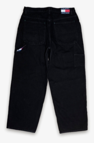 Vintage Tommy Hilfiger Baggy Jeans Black - Trousers
