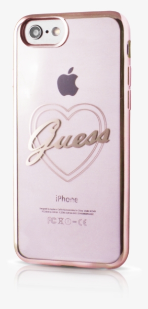 Guess Signature Heart Silver Rear Cover