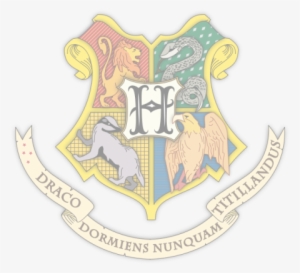 I Faded The Hogwarts Crest For The Background Of The - Harry Potter Draco Dormiens Nunquam Titillandus