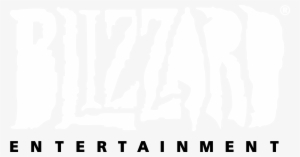 Blizzard Entertainment Logo Black And White - Blizzard Entertainment Logo Png White