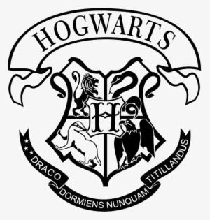 Hogwarts Logo Png Image Free Download Hogwarts Crest Printable Black And White Transparent Png 690x690 Free Download On Nicepng