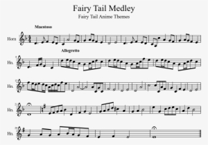 Fairy Tail Medley Sheet Music 1 Of 1 Pages - Music